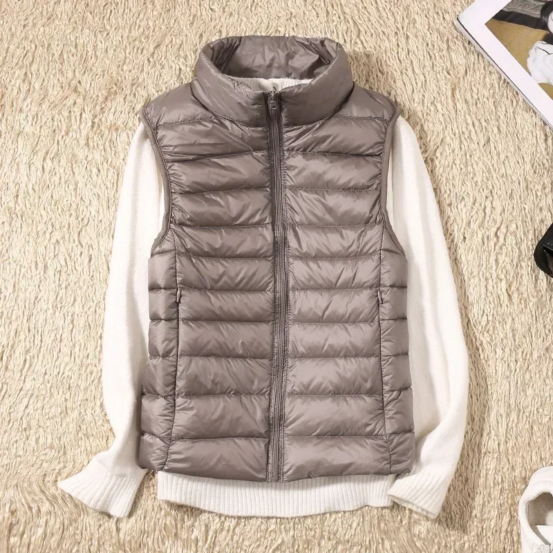 Down Vest Ultralight - New Women Sleeveless Women's Ultra Light