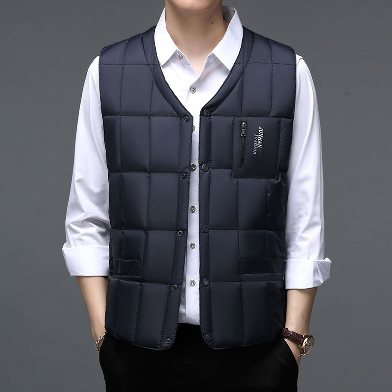 Down Vest Ultralight - Áo Khoác Ấm Ngủ Cổ Chữ