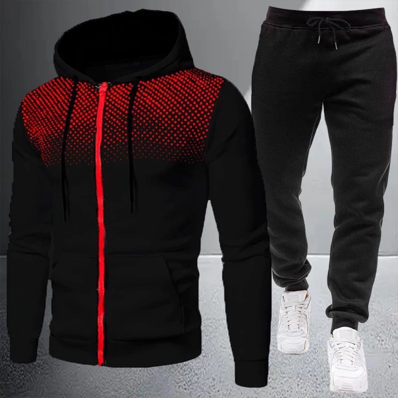 Winter Clothing Clearance - Autumn Winter High-end Men's Jacket Tracksuit