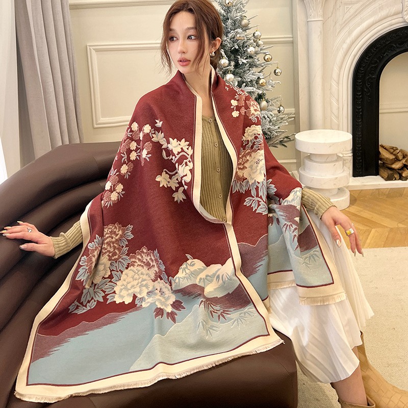 Cashmere Scarf Wrap - Fashion Winter New Warm Cashmere Shawl