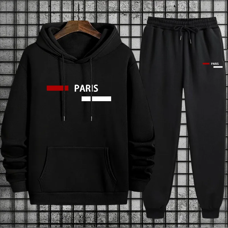 Winter Clothing Clearance - Men's Tracksuit Casual Hooded Sweatshirts Outdoors