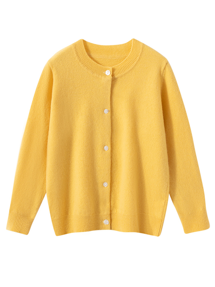 Winter Clothing For Kids - Children's Wool Sweater O-neck Cardigan Autumn