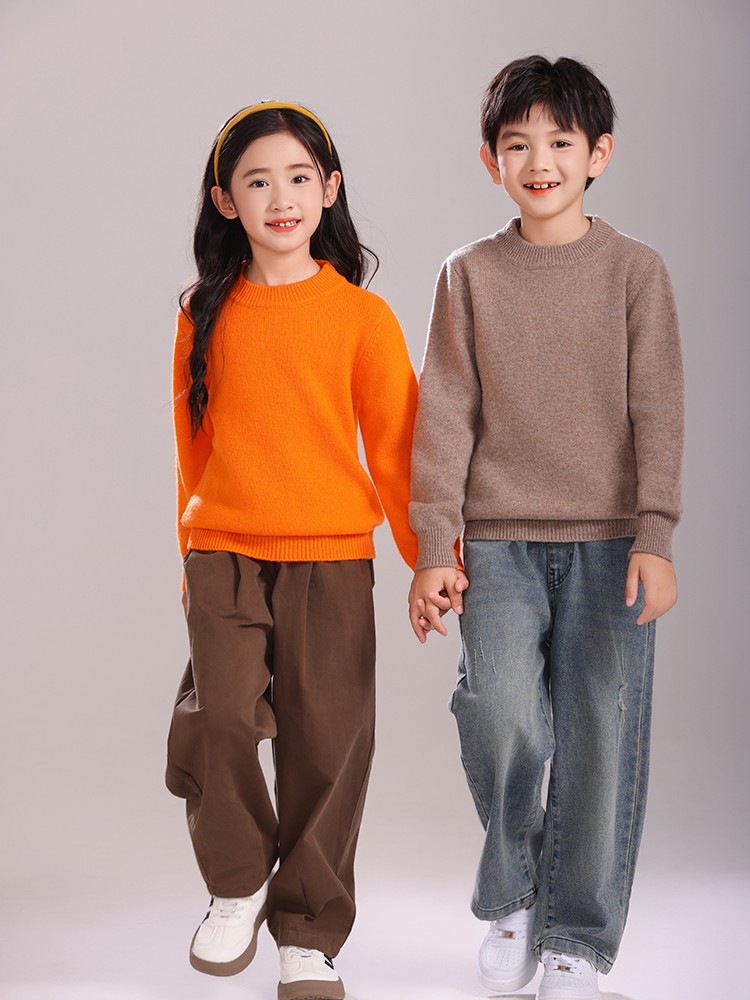Winter Clothing For Kids - Children's Wool Sweater Pullover Autumn Winter