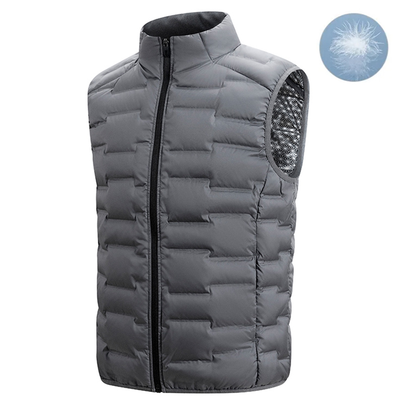 Men Winter New White Duck Down - đánh giá và giá Down Vest Ultralight