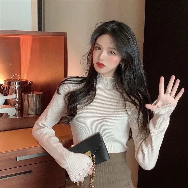 Fashion 2025 Pearl Lace Female - đánh giá và giá Winter Clothing Sale Women