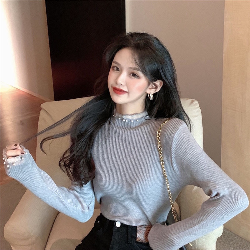Fashion 2025 Pearl Lace Female - đánh giá và giá Winter Clothing Sale Women