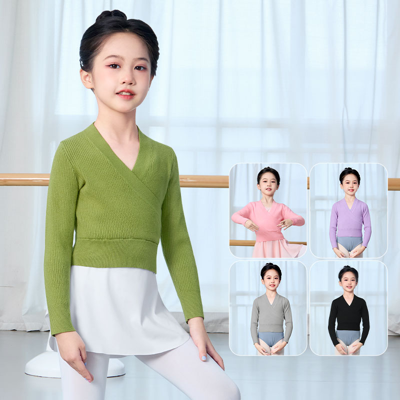 Girls Ballet Sweater Kids Danc - đánh giá và giá Winter Clothing For Kids