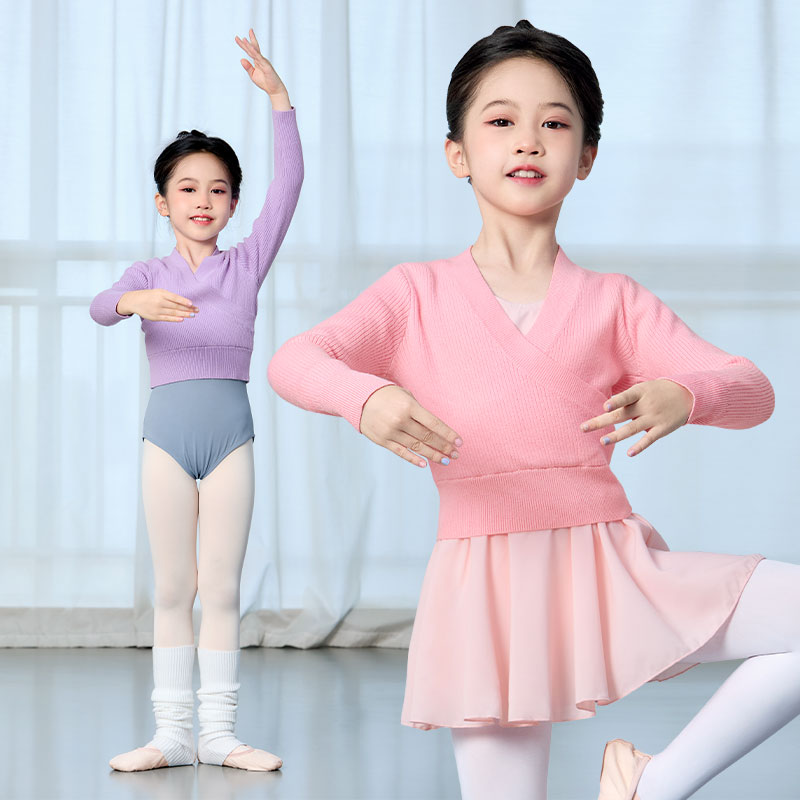 Girls Ballet Sweater Kids Danc - đánh giá và giá Winter Clothing For Kids