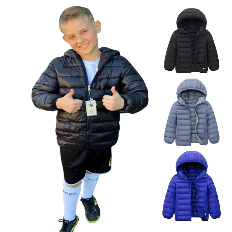 Hooded Lightweight Down Jacket - đánh giá và giá Winter Clothing For Toddlers