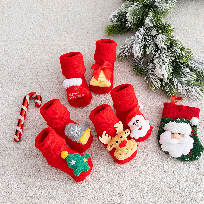 Baby Christmas Socks Newborns  - đánh giá và giá Winter Clothing For Toddlers