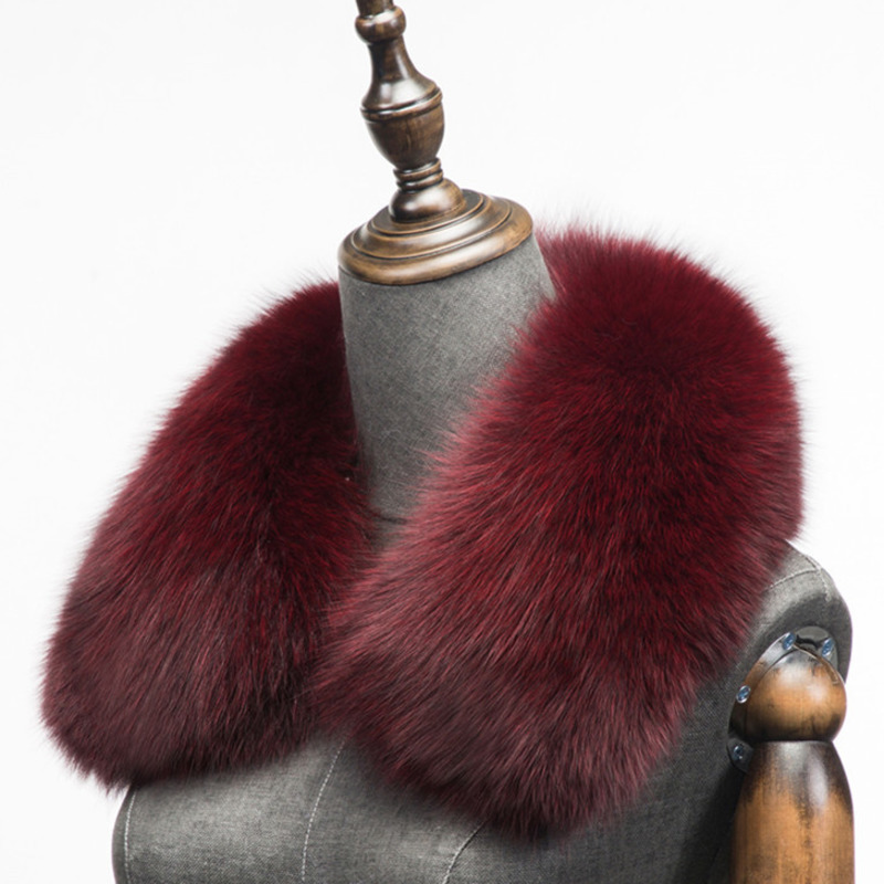 Winter Natural Fox Fur Scarf S - đánh giá và giá Winter Clothing Clearance