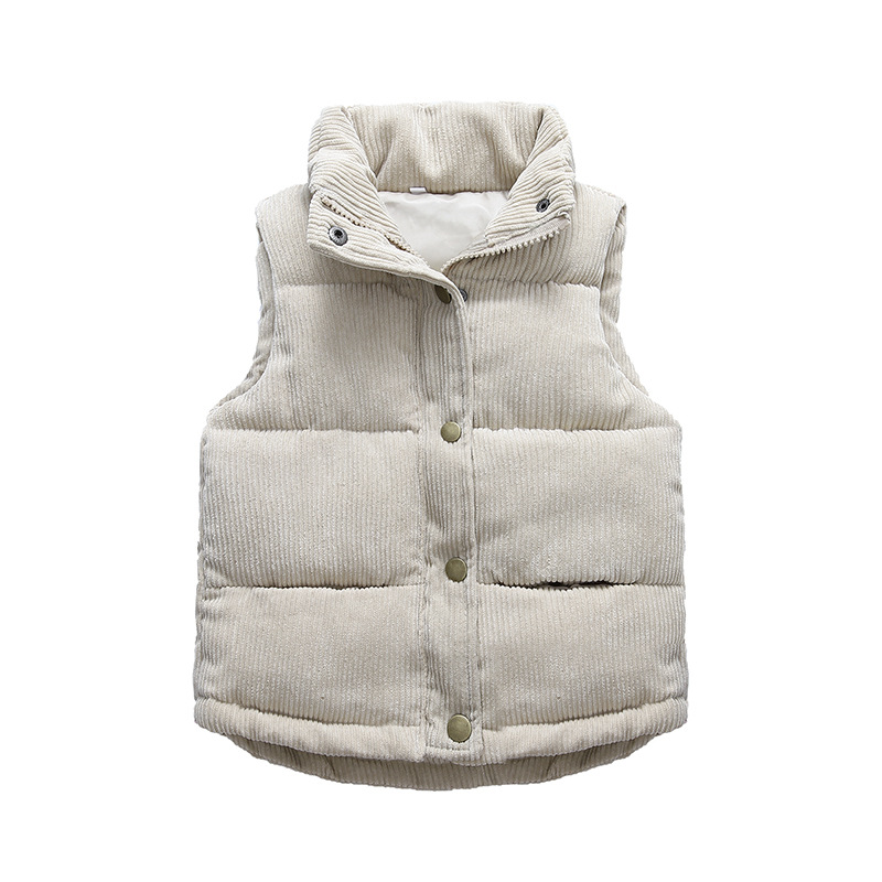 Kids Boys Girls Corduroy Vests - đánh giá và giá Winter Clothing For Kids