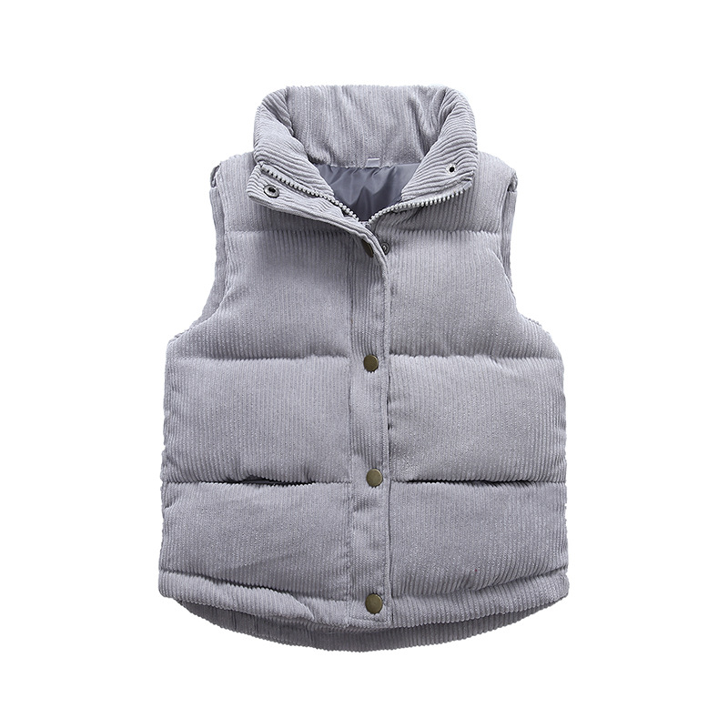Kids Boys Girls Corduroy Vests - đánh giá và giá Winter Clothing For Kids