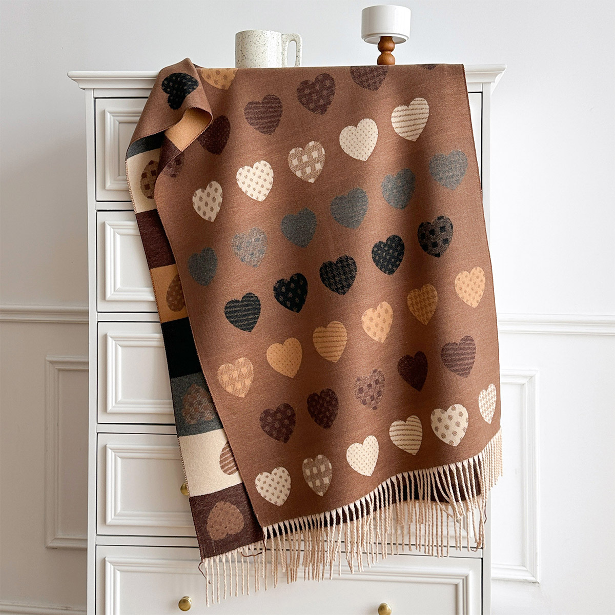 Women Imitation Cashmere Scarf - đánh giá và giá Cashmere Scarf Wrap
