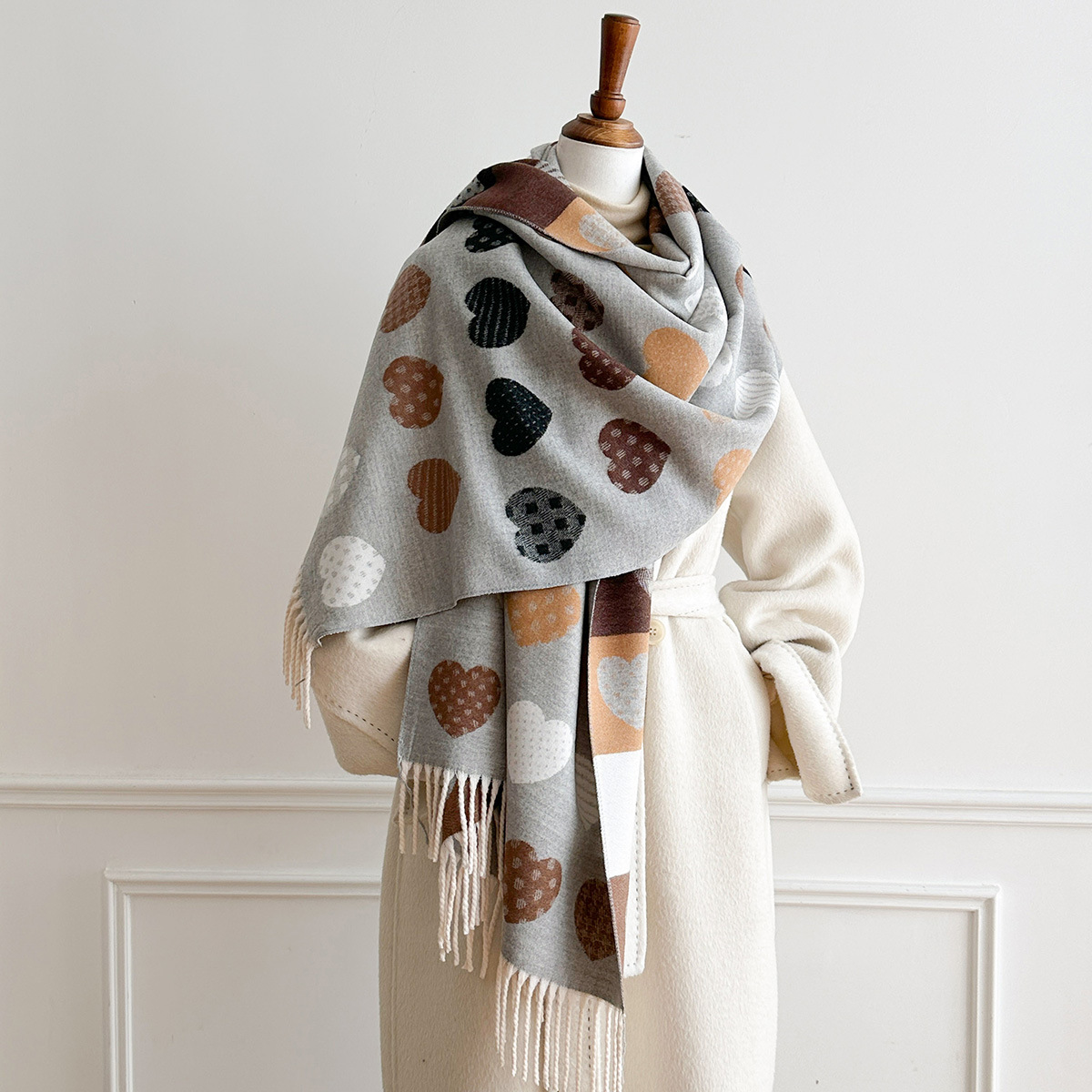 Women Imitation Cashmere Scarf - đánh giá và giá Cashmere Scarf Wrap