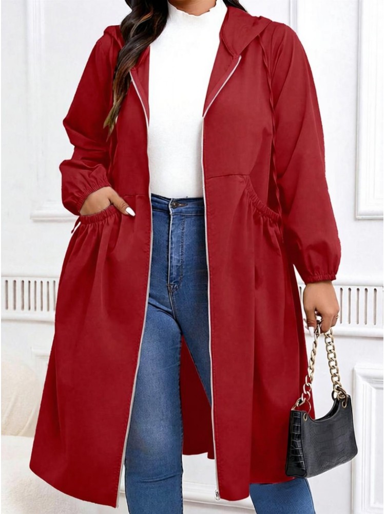 Plus Size Solid Drawstring Sin - đánh giá và giá Winter Clothing Clearance