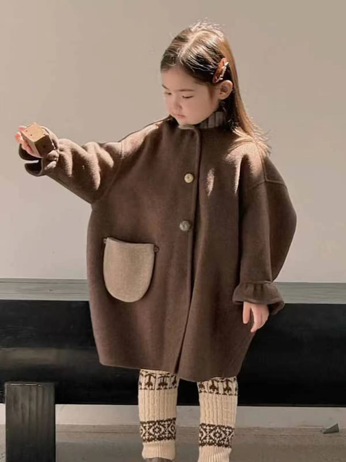 Girls Wool Coat 2026 Autumn Wi - đánh giá và giá Winter Clothing For Toddlers
