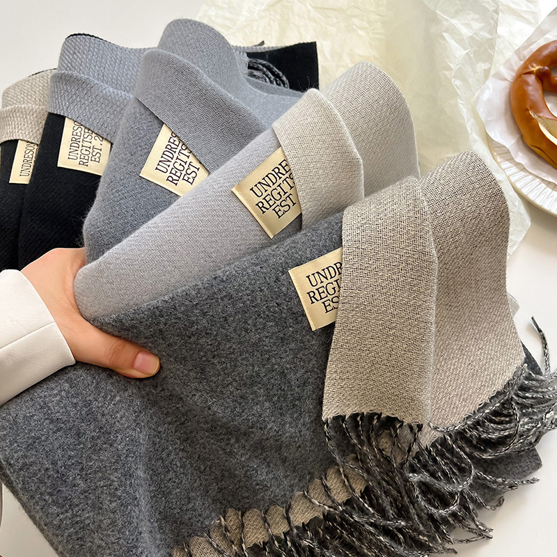 Fashion Solid Cashmere Warm Sc - đánh giá và giá Cashmere Scarf Wrap