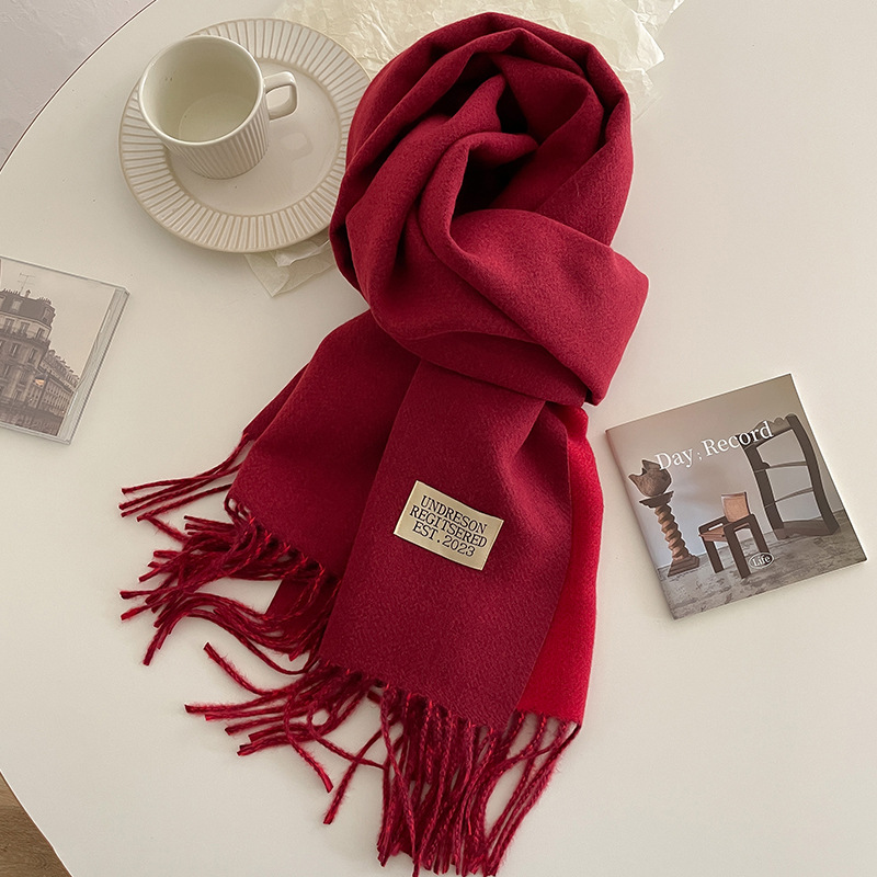 Fashion Solid Cashmere Warm Sc - đánh giá và giá Cashmere Scarf Wrap