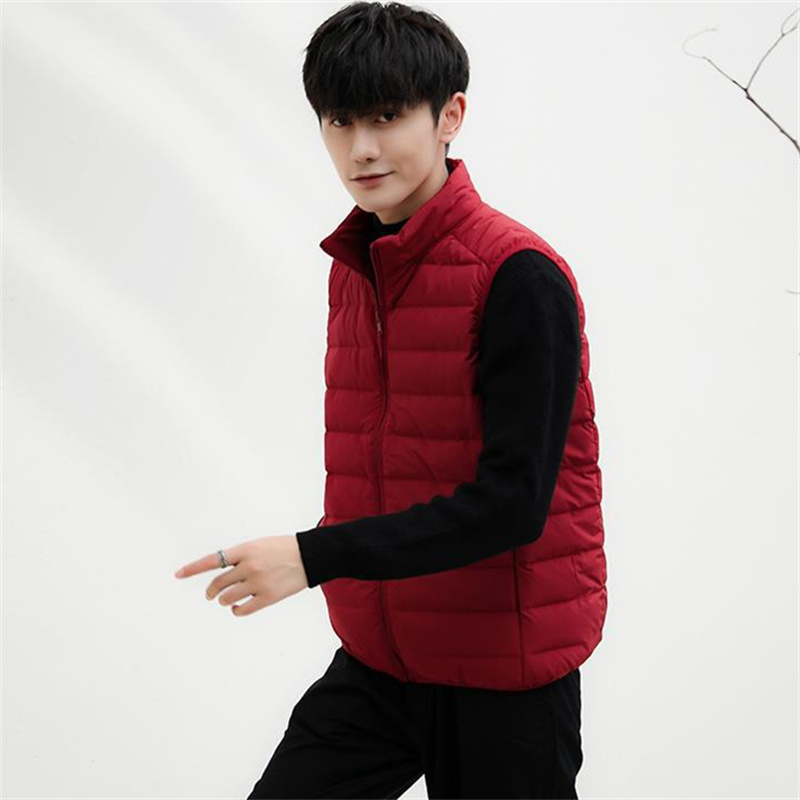 New Autumn Winter Men Down Wai - đánh giá và giá Down Vest Ultralight