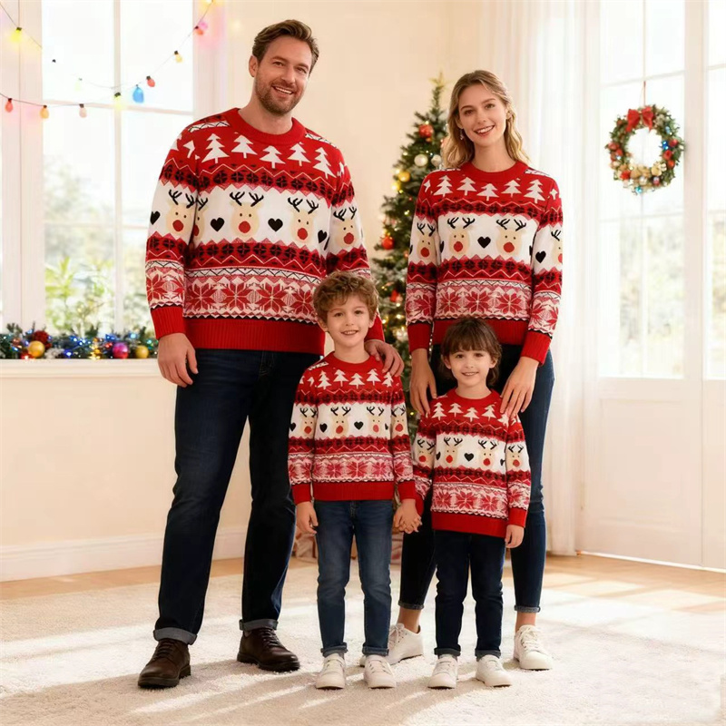 Christmas Family Sweaters Pare - đánh giá và giá Winter Clothing For Kids