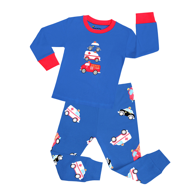 100 Cotton Boys Pajamas Sets 2 - đánh giá và giá Winter Clothing For Toddlers