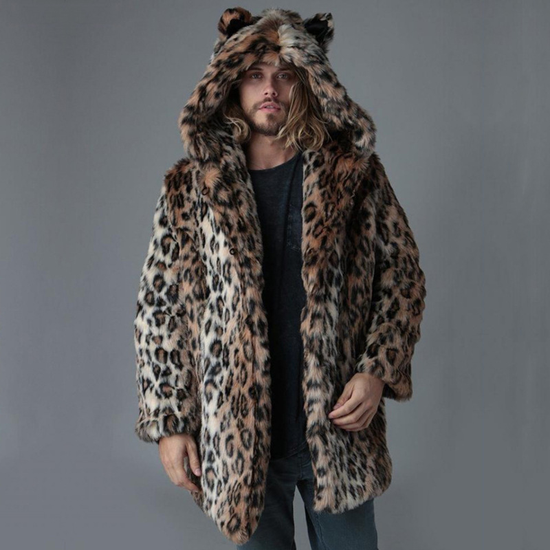 Men Faux Fur Jacket Winter Coa - đánh giá và giá Winter Clothing Clearance
