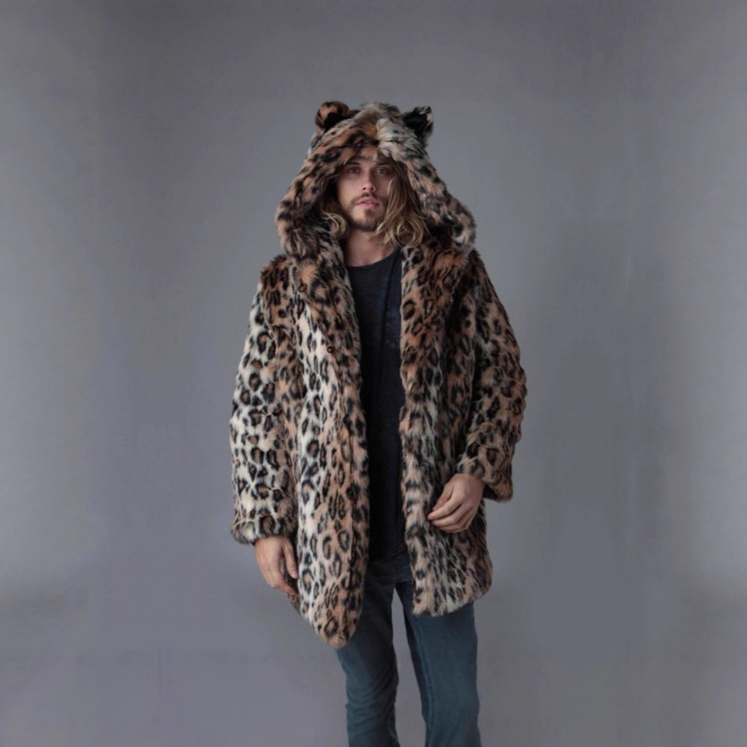 Men Faux Fur Jacket Winter Coa - đánh giá và giá Winter Clothing Clearance