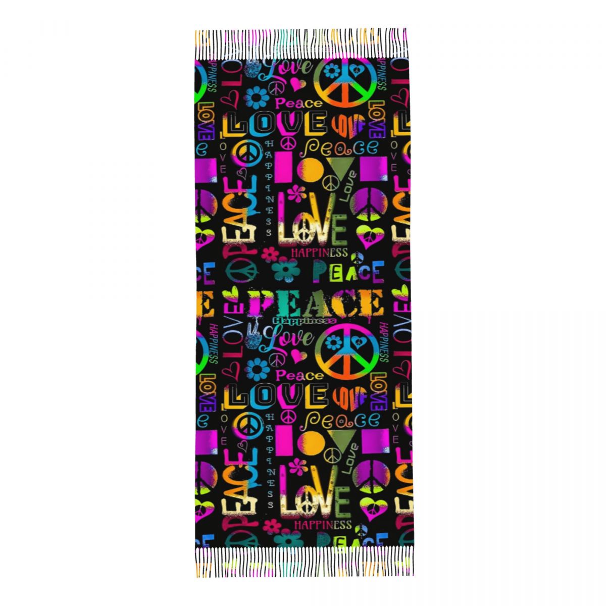 Womens Tassel Scarf Peace Fora - đánh giá và giá Cashmere Scarf Wrap