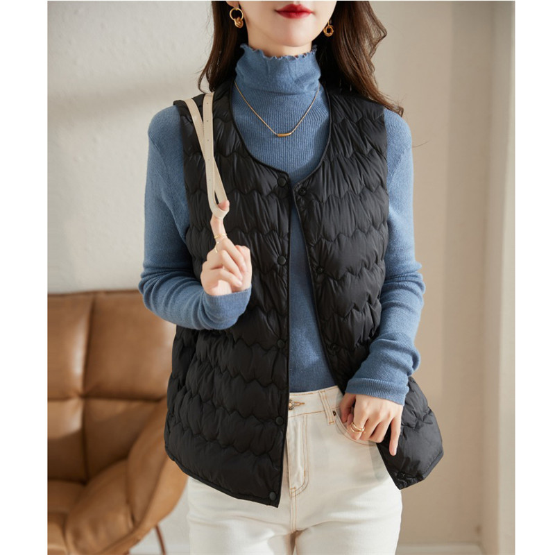Ultra Light White Duck Down Ve - đánh giá và giá Down Vest Ultralight