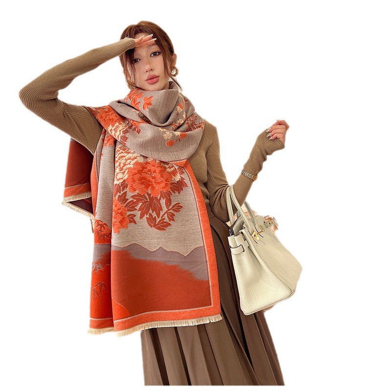 Fashion Winter New Warm Cashme - đánh giá và giá Cashmere Scarf Wrap