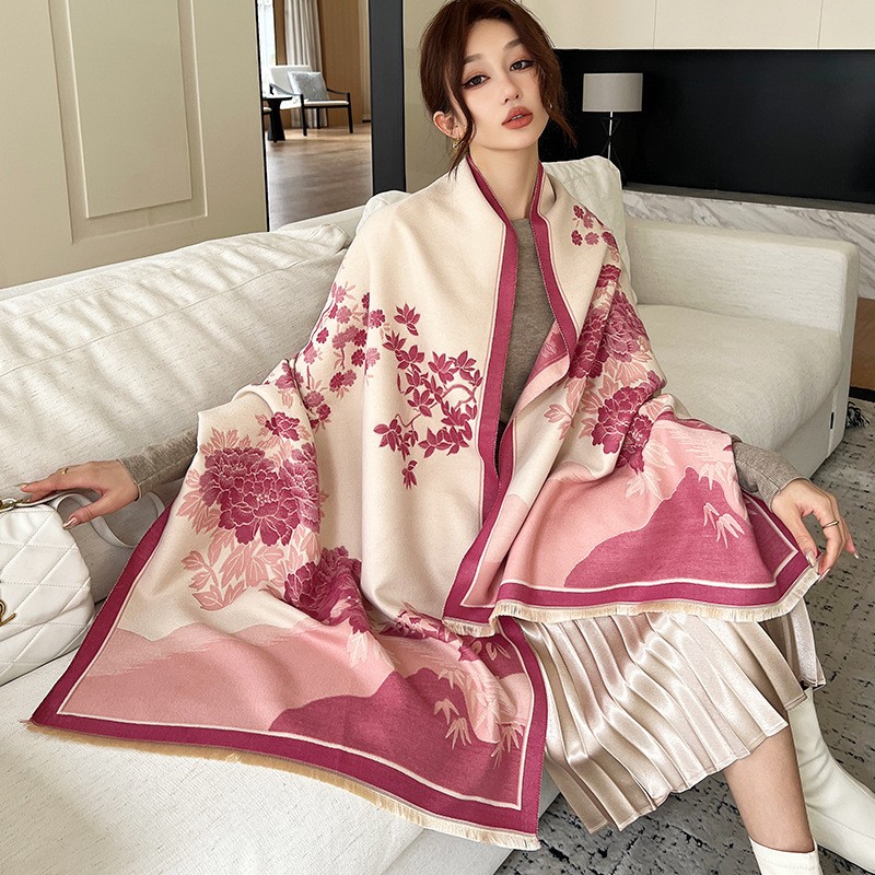 Fashion Winter New Warm Cashme - đánh giá và giá Cashmere Scarf Wrap