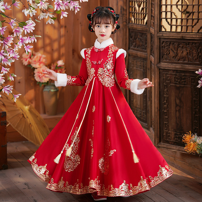 Girls Red Chinese New Year Clo - đánh giá và giá Winter Clothing For Kids
