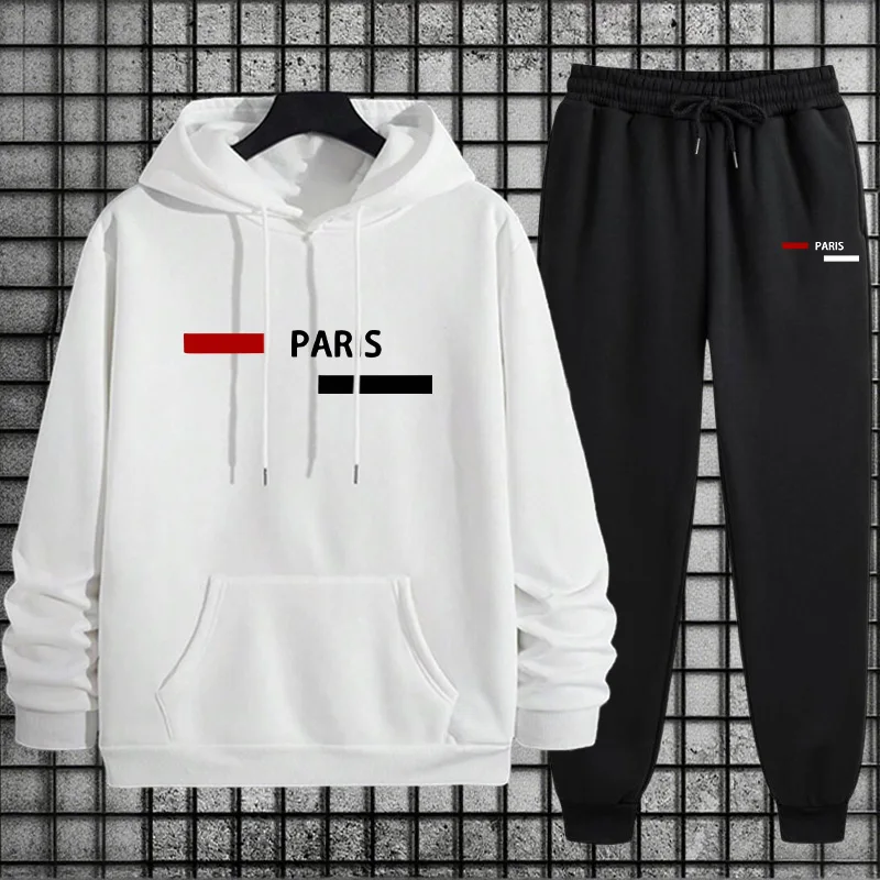 Men's Tracksuit Casual Hooded  - đánh giá và giá Winter Clothing Clearance
