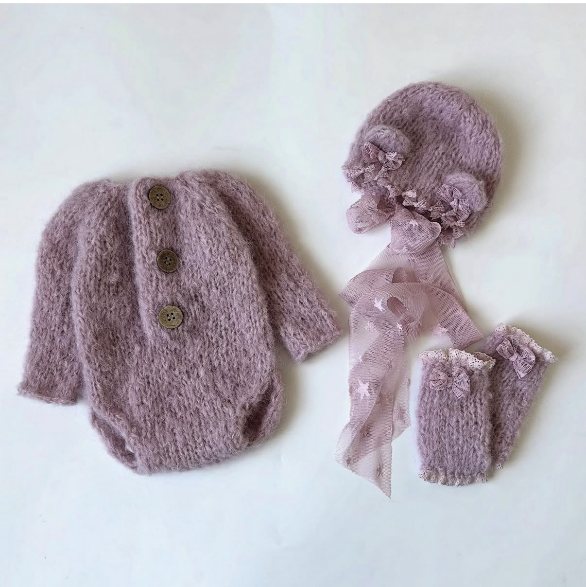 Newborn Baby Girl Knitted Romp - đánh giá và giá Winter Clothing Baby